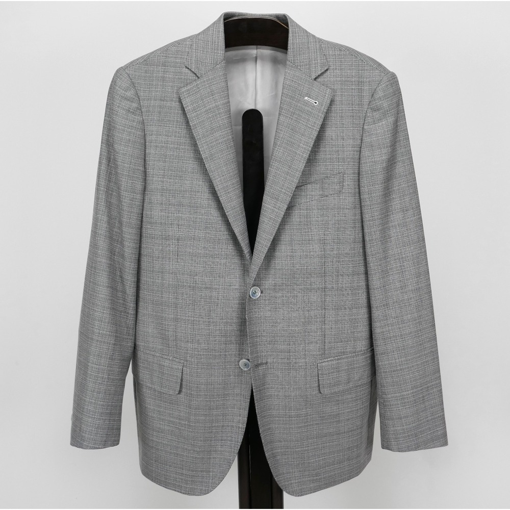 Sartore Syd Jerome Gray Reda Super 110s Wool Blazer Sport Coat Italy US 40R